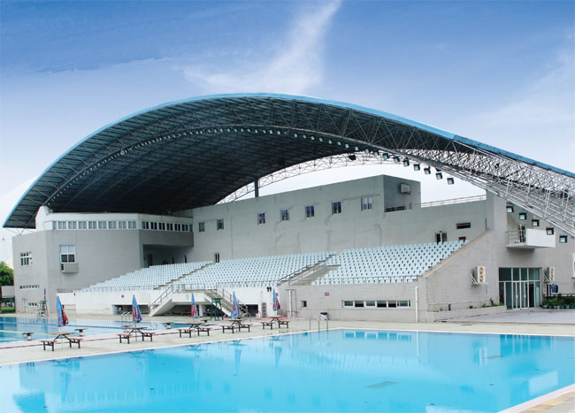 上虞游泳馆网架